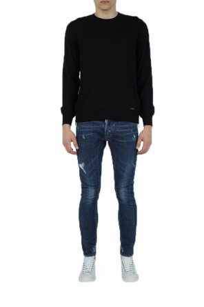 Sweter z zamkami po bokach, zdjęcie 2 Sweter z zamkami po bokach od Dsquared2
